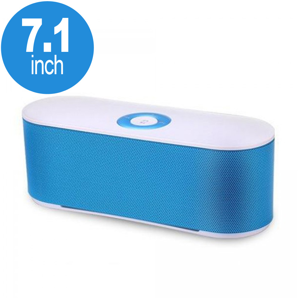 Mega Bass Portable Bluetooth Speaker S207 (Blue)